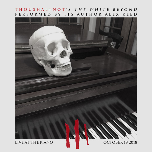 The album cover of The White Beyond, Live at the Piano